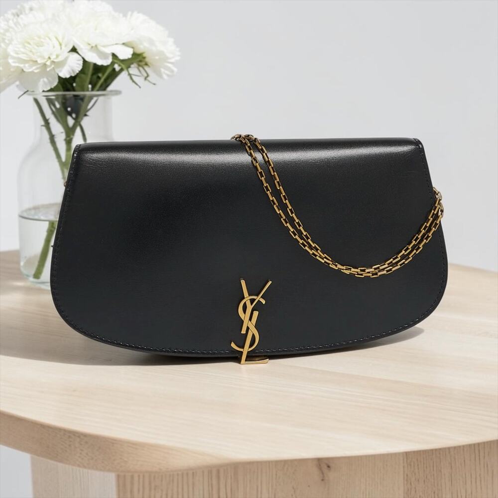 Saint Laurent Voltaire Wallet on Chain - Picture 1 of 7